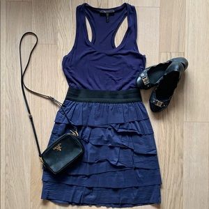 BCBGMaxazria Navy Blue Dress